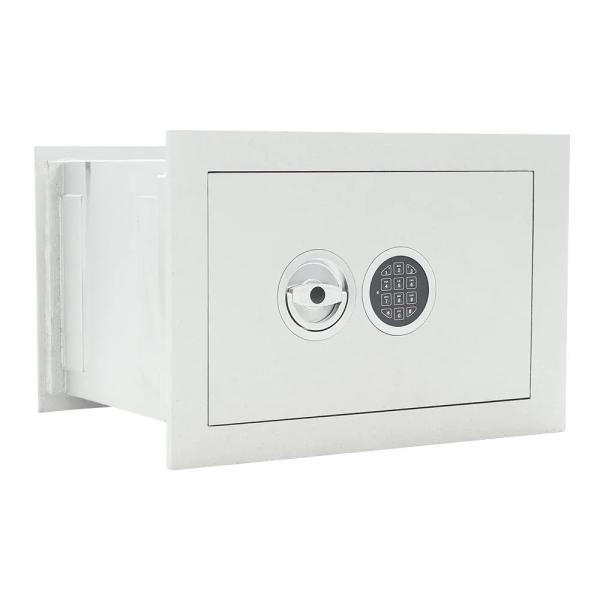 Rottner Wandtresor EN1 Stone SE 35 Premium Elektronikschloss weißaluminium T04937